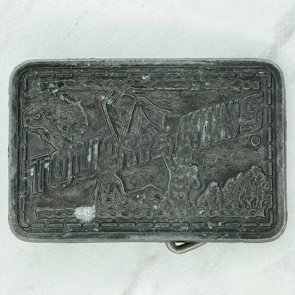 Vintage Toughskins Jeans Sears Roebuck Advertising Belt Buckle